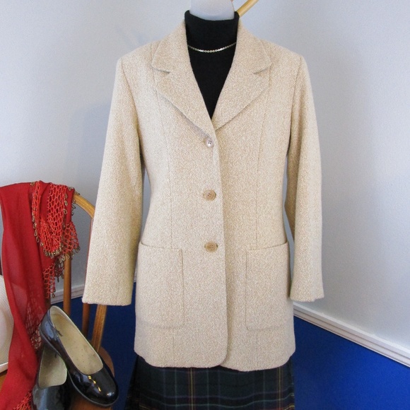 Neiman Marcus Jackets & Blazers - ✨3X HP✨ VTG Neiman Marcus Wool/Cashmere Car Coat